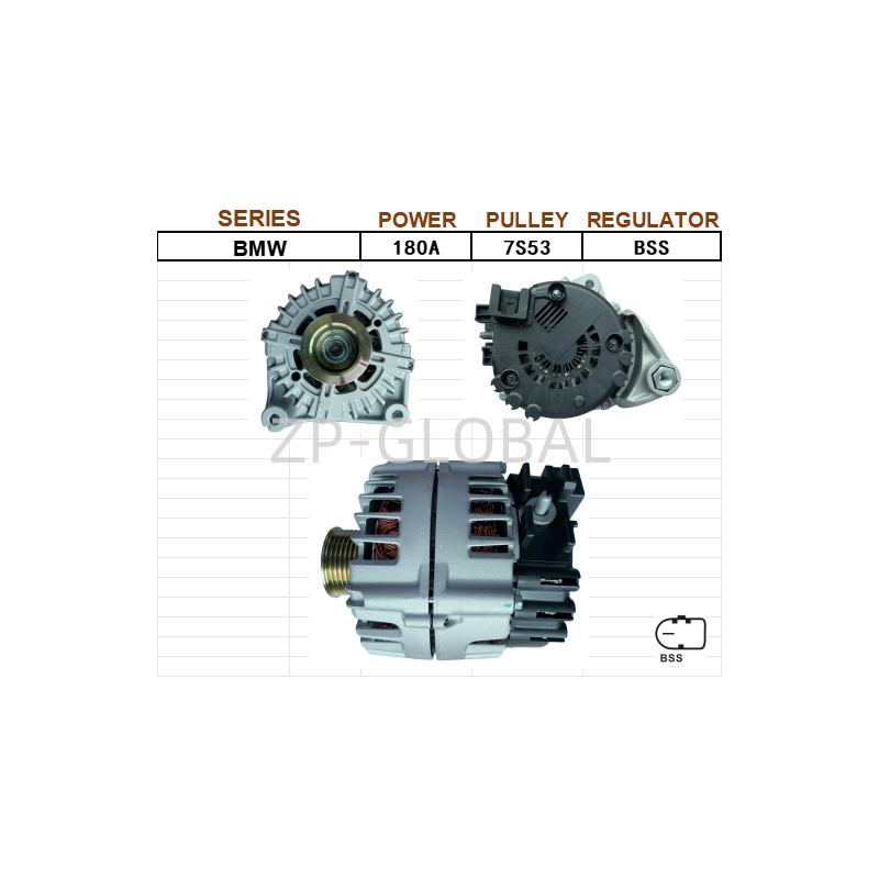 New 12V Voltage Regulator Car Alternator Parts 12317803724/12317808074 for BMW 530/535/X5